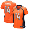 Women s Courtland Sutton Denver Broncos Game Jersey Orange