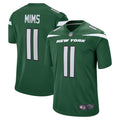 Men s Nike Denzel Mims Gotham Green New York Jets Game Jersey