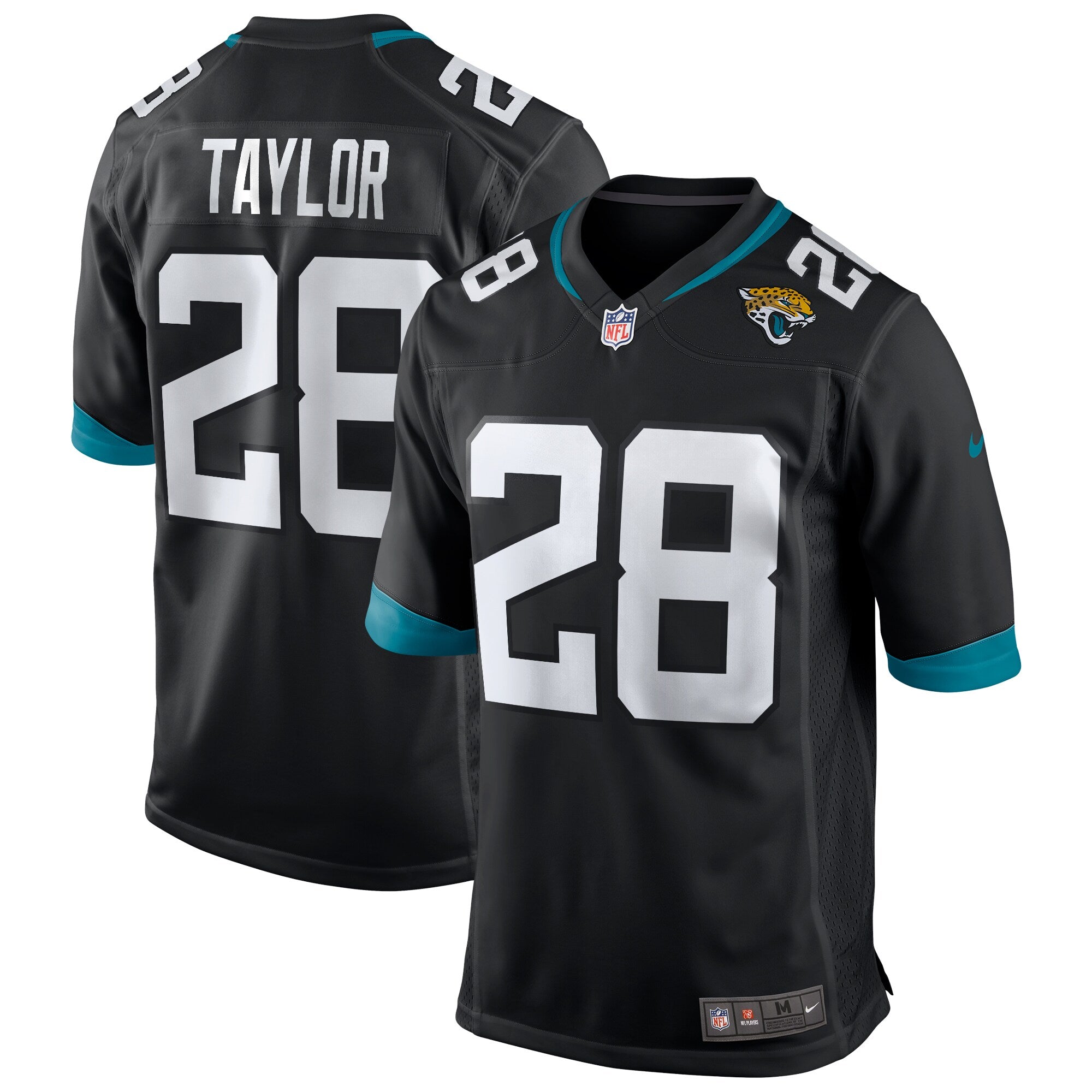 Fred Taylor Jacksonville Jaguars Nike Game Retired Player Jersey   Black