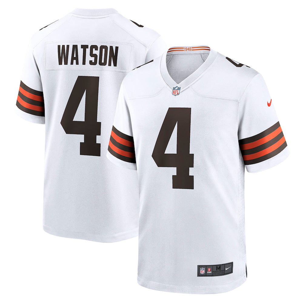 Youth Cleveland Browns Deshaun Watson Game Jersey   White
