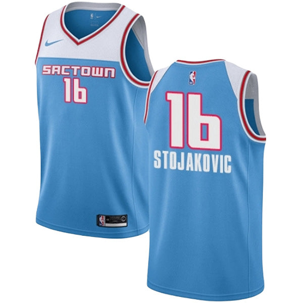 Men's Sacramento Kings Peja Stojakovic City Edition Jersey - Blue