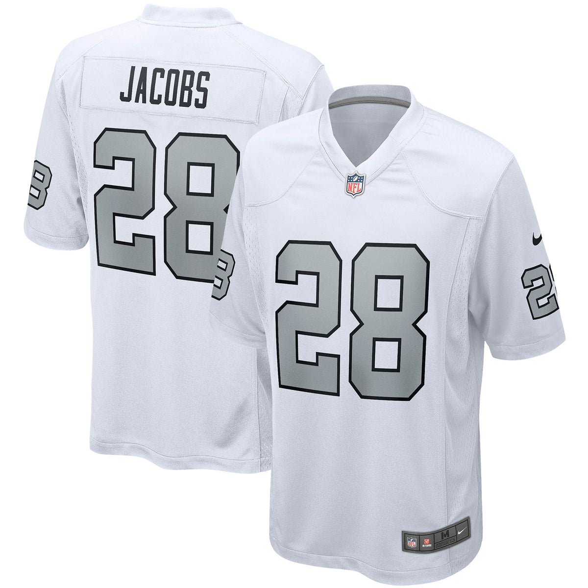 Josh Jacobs Las Vegas Raiders Nike Alternate Game Jersey   White
