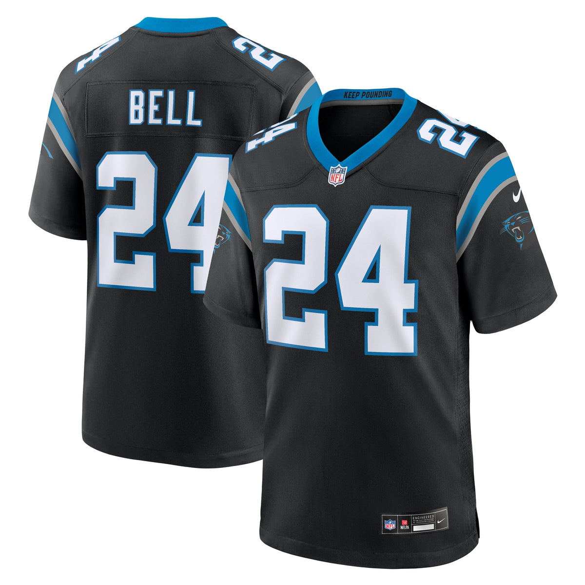 Vonn Bell Carolina Panthers Nike Game Player Jersey   Black