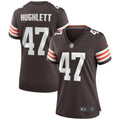 Charley Hughlett Cleveland Browns Nike Women s Game Jersey   Brown