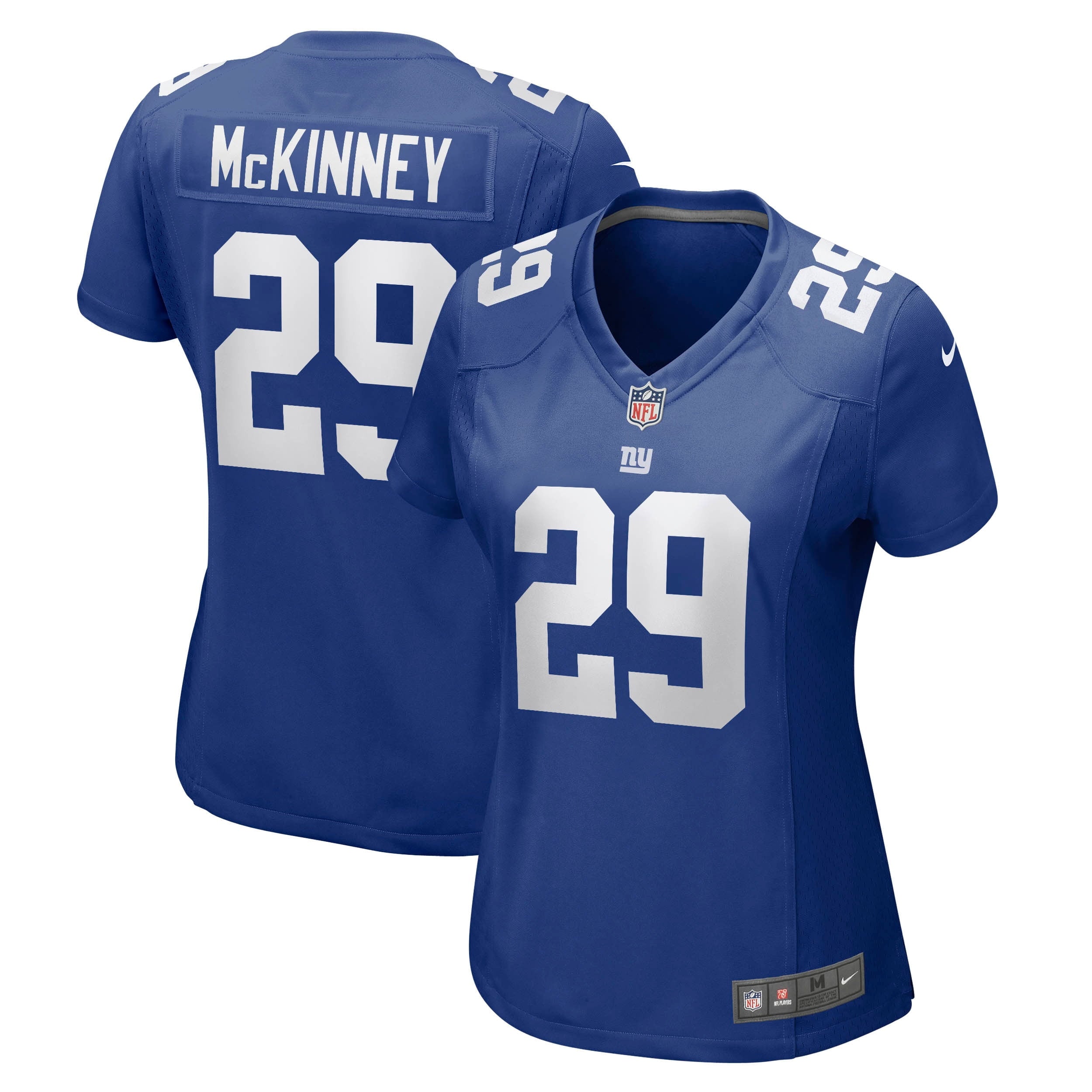 Women s Nike Xavier McKinney Royal New York Giants Game Jersey