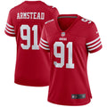 Women s San Francisco 49ers Arik Armstead Game Jersey   Scarlet