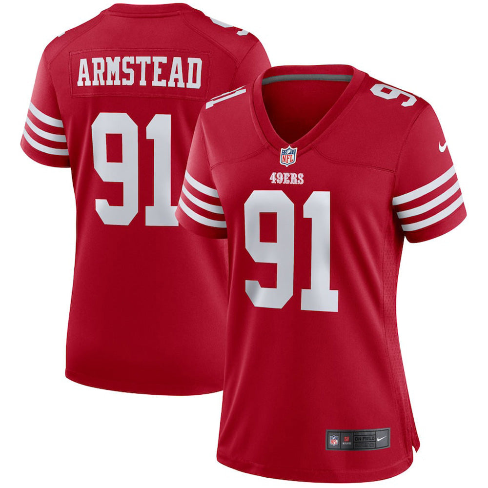 Women s San Francisco 49ers Arik Armstead Game Jersey   Scarlet