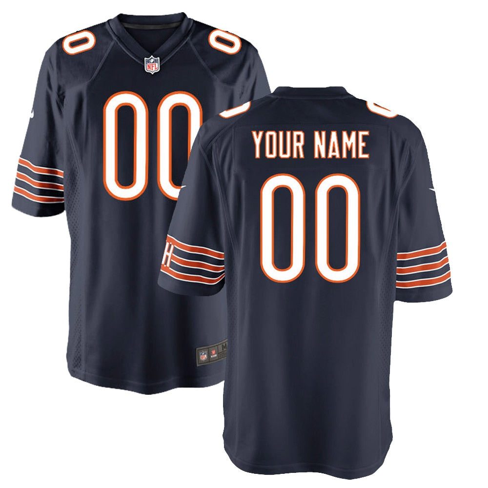 Chicago Bears Nike Youth Custom Game Jersey   Navy