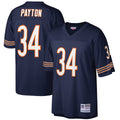 Walter Payton Chicago Bears Mitchell   Ness Big   Tall 1985 Retired Player Replica Jersey   Navy