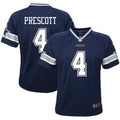 Dak Prescott Dallas Cowboys Nike Toddler Team Game Jersey   Navy