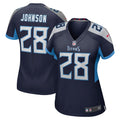 Chris Johnson Tennessee Titans Women s Nike Retired Player Game Jersey   Navy