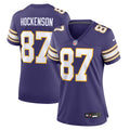T.J. Hockenson Minnesota Vikings Nike Women s Player Jersey   Purple