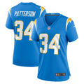 Jaret Patterson Los Angeles Chargers Nike Women s Team Game Jersey    Powder Blue