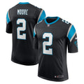 D.J. Moore Carolina Panthers Nike Vapor Limited Jersey   Black