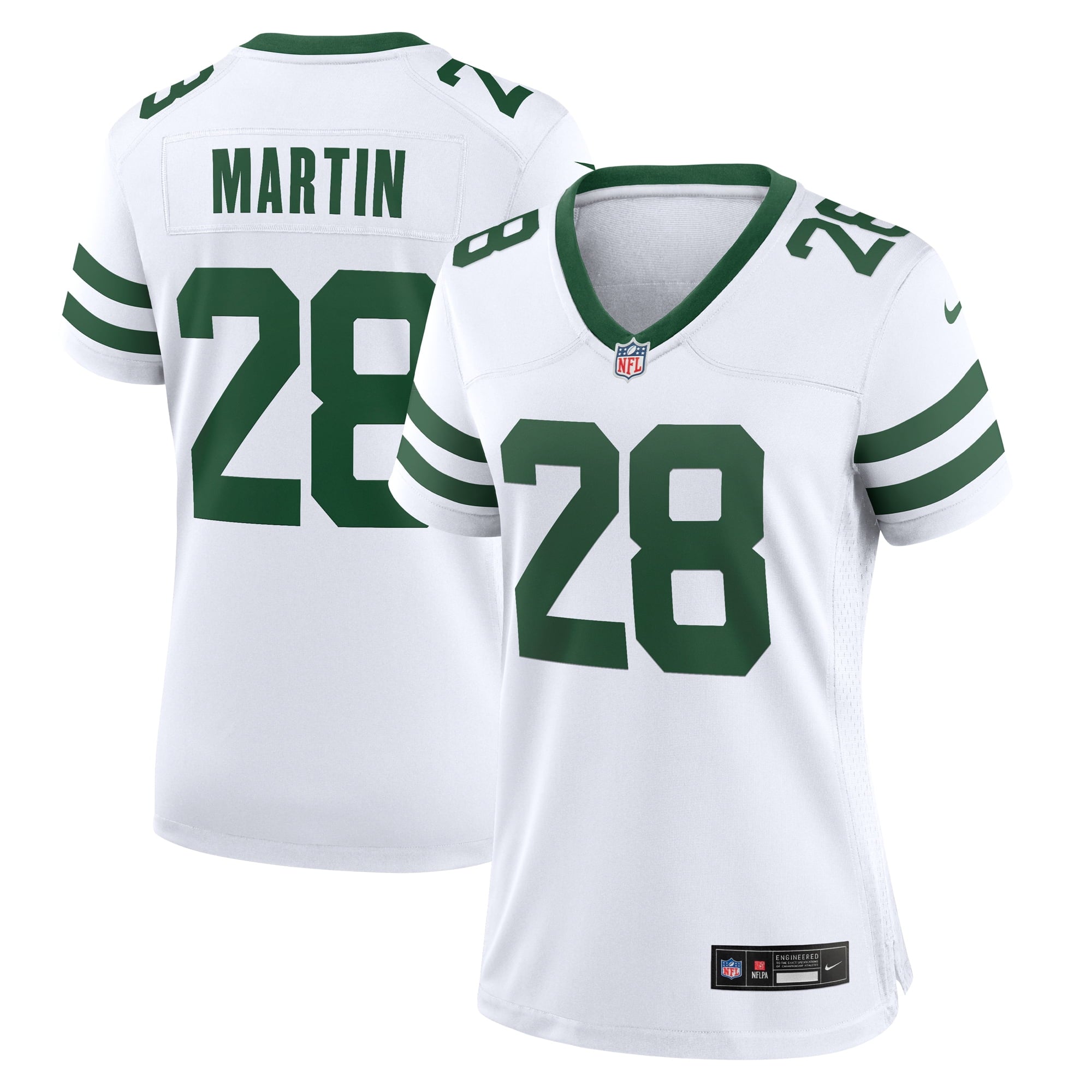 Women s Nike Curtis Martin White New York Jets Legacy Retired Player Game Jersey