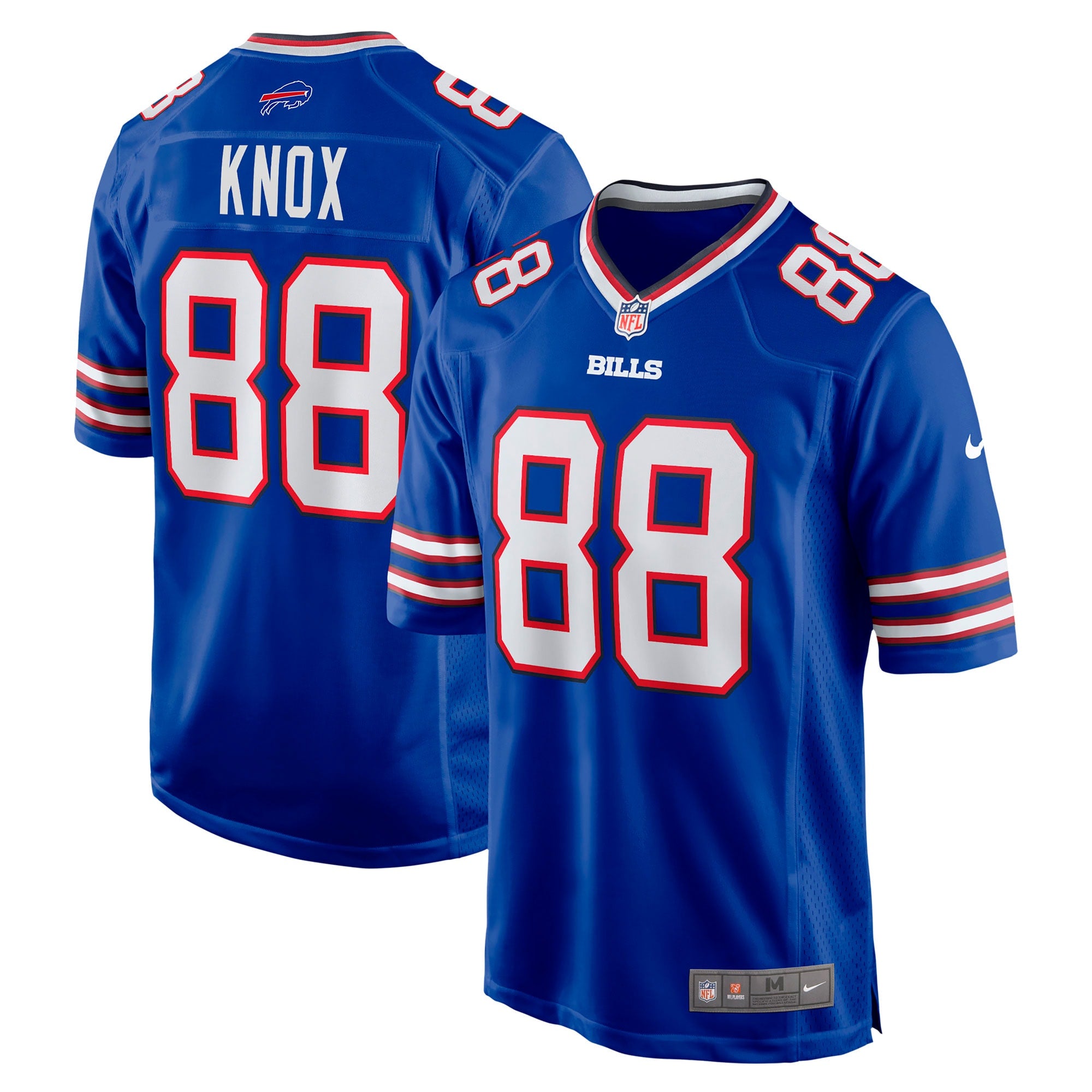 Dawson Knox Buffalo Bills Nike Game Jersey   Royal
