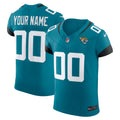 Jacksonville Jaguars Nike Vapor F.U.S.E. Elite Custom Jersey   Teal