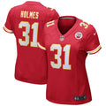 Priest Holmes Kansas City Chiefs Nike Women s Game Retired Player Jersey   Red