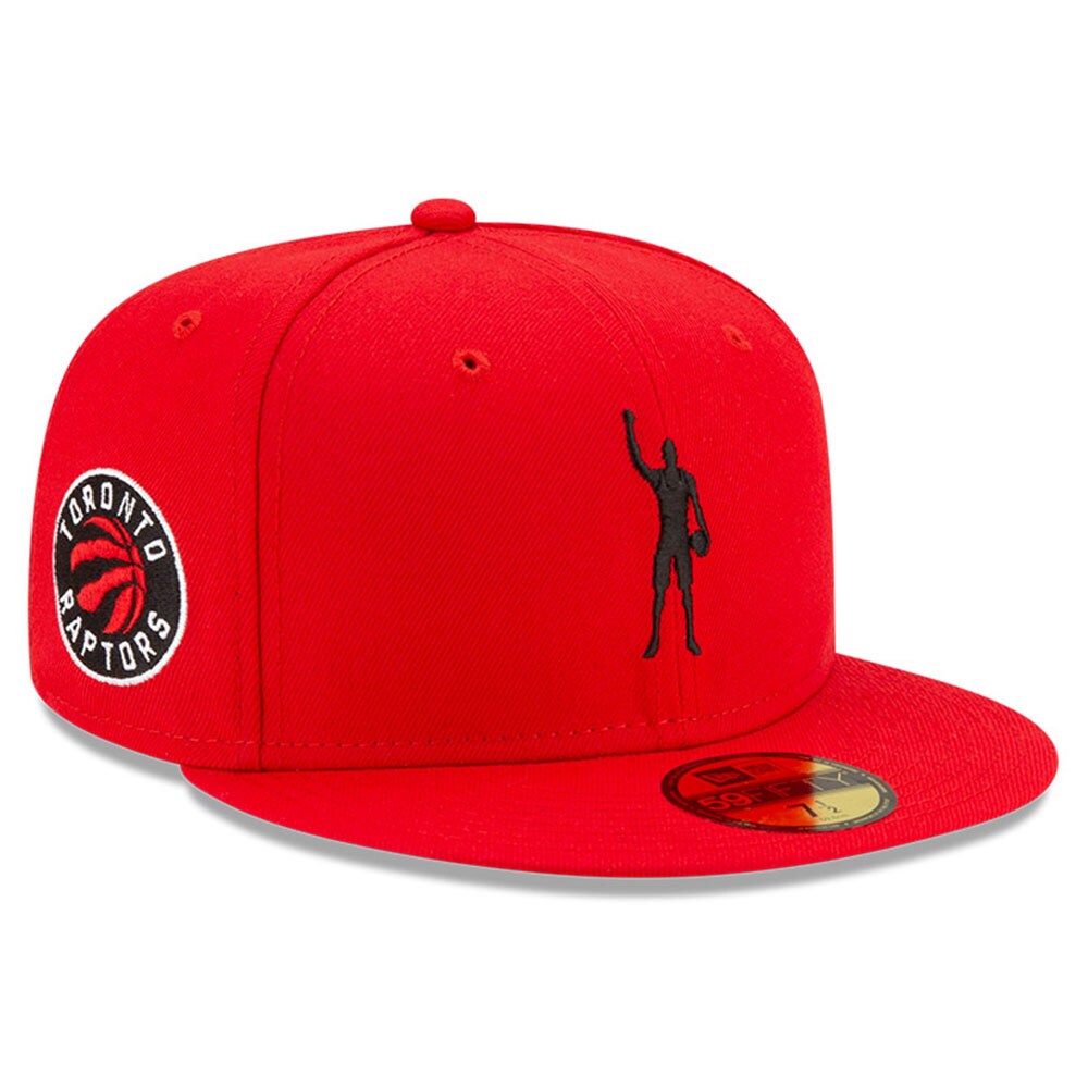 Toronto Raptors New Era x Compound Play For Change OTC 59FIFTY Fitted Hat - Red