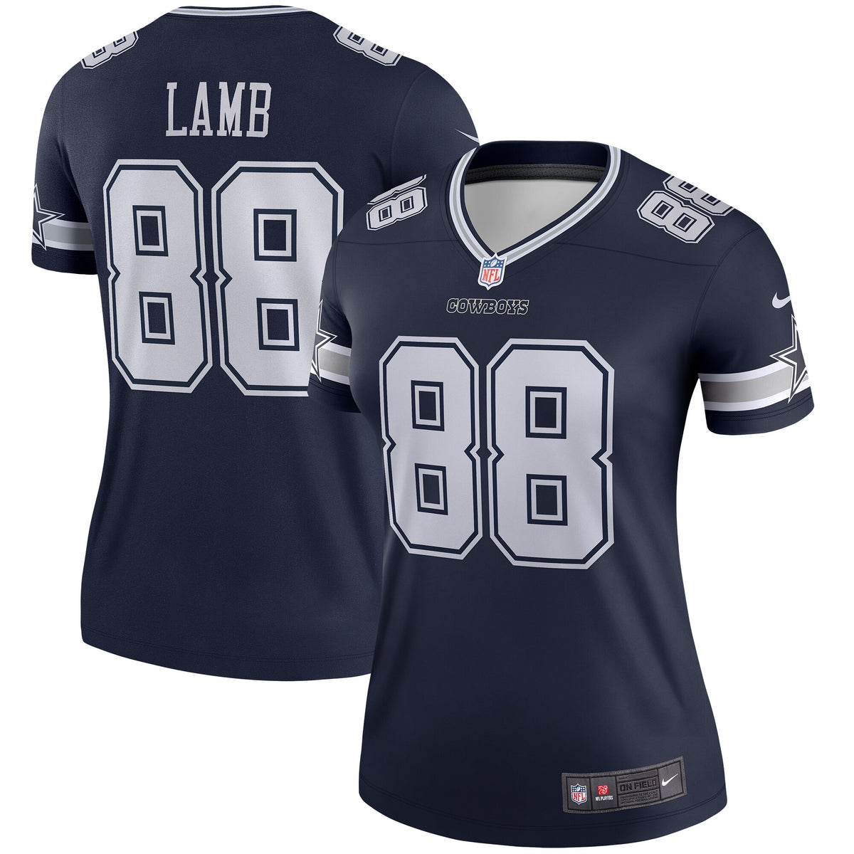CeeDee Lamb Dallas Cowboys Nike Women s Legend Jersey   Navy