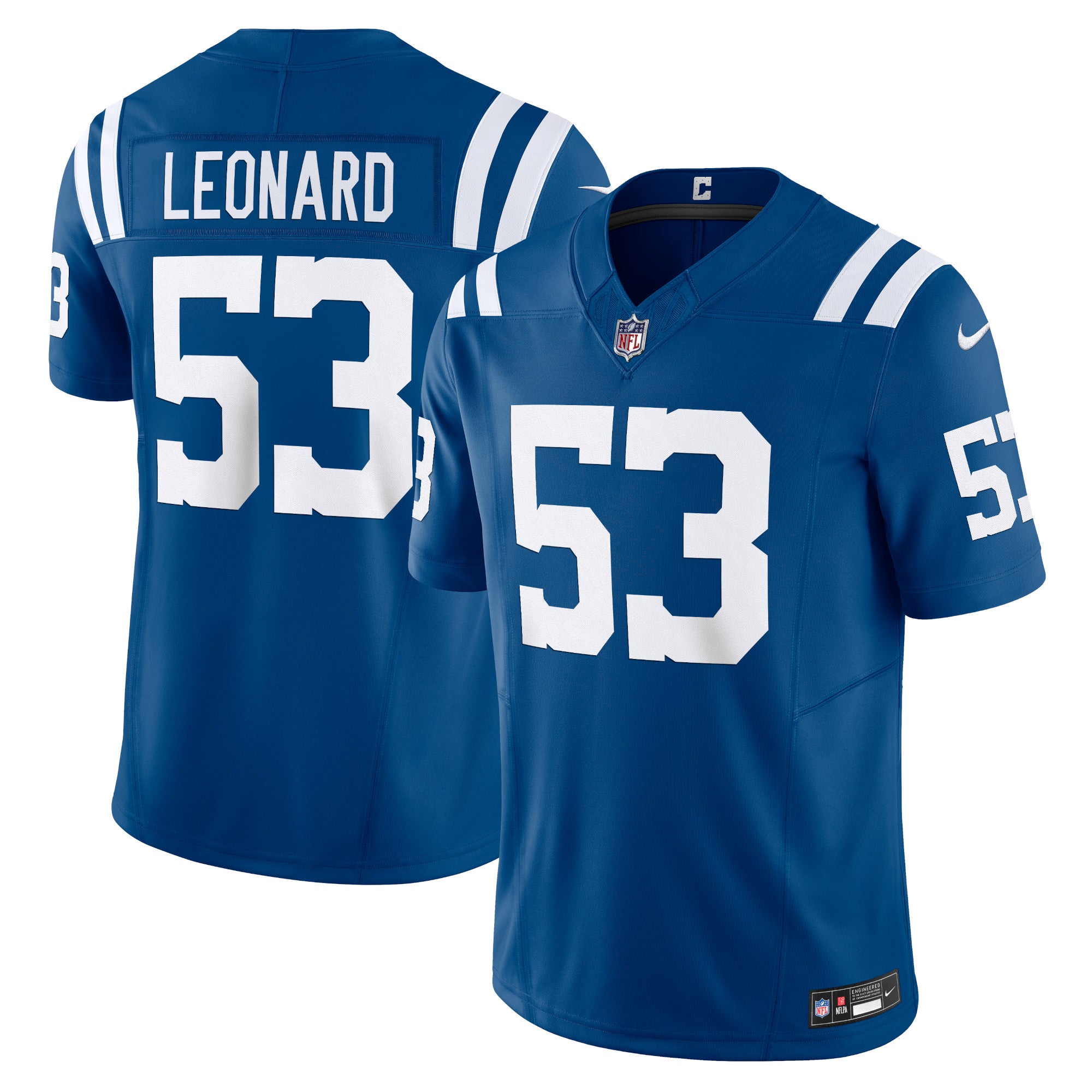 Shaquille Leonard Indianapolis Colts Nike Vapor F.U.S.E. Limited Jersey   Royal
