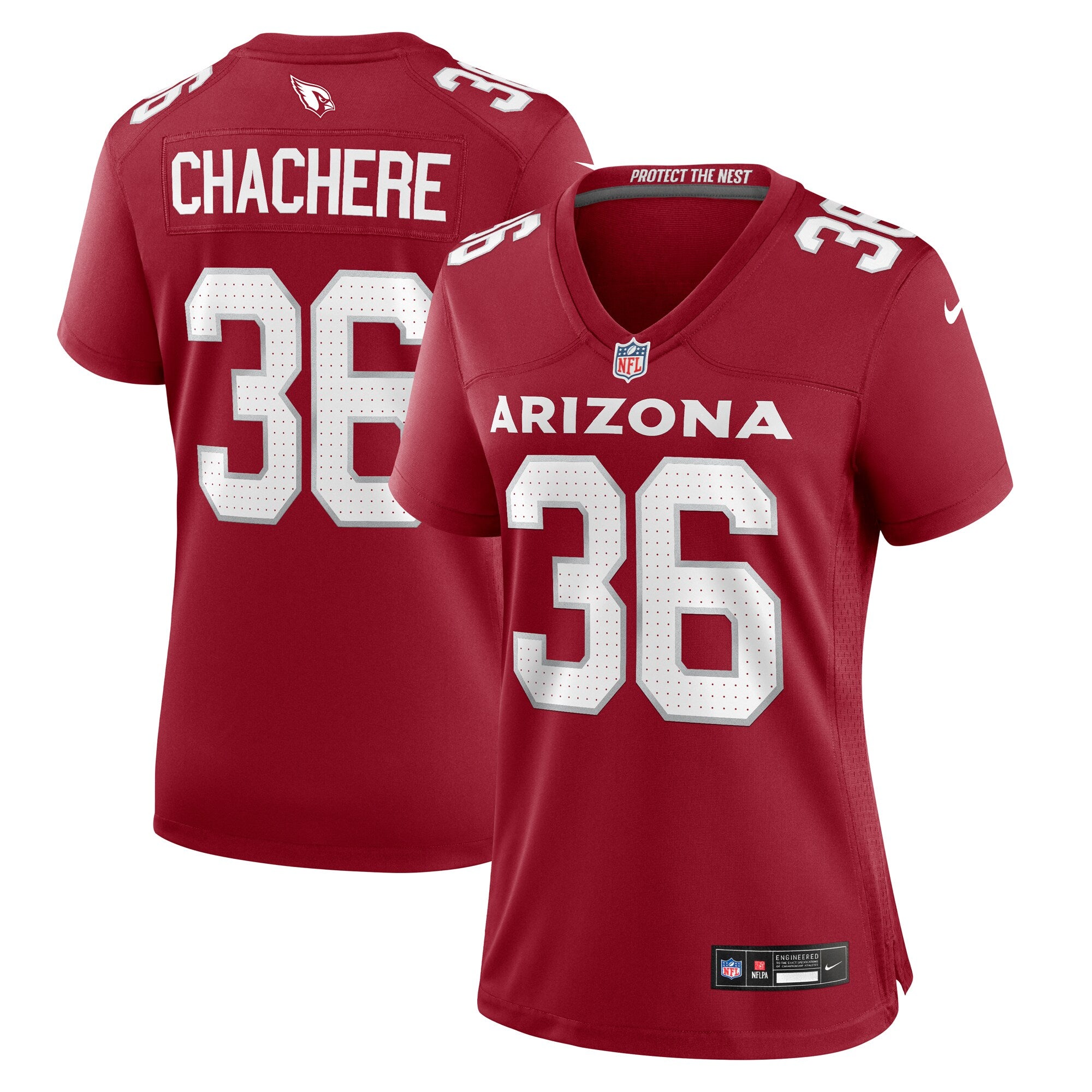 Andre Chachere Arizona Cardinals Nike Women s Team Game Jersey    Cardinal
