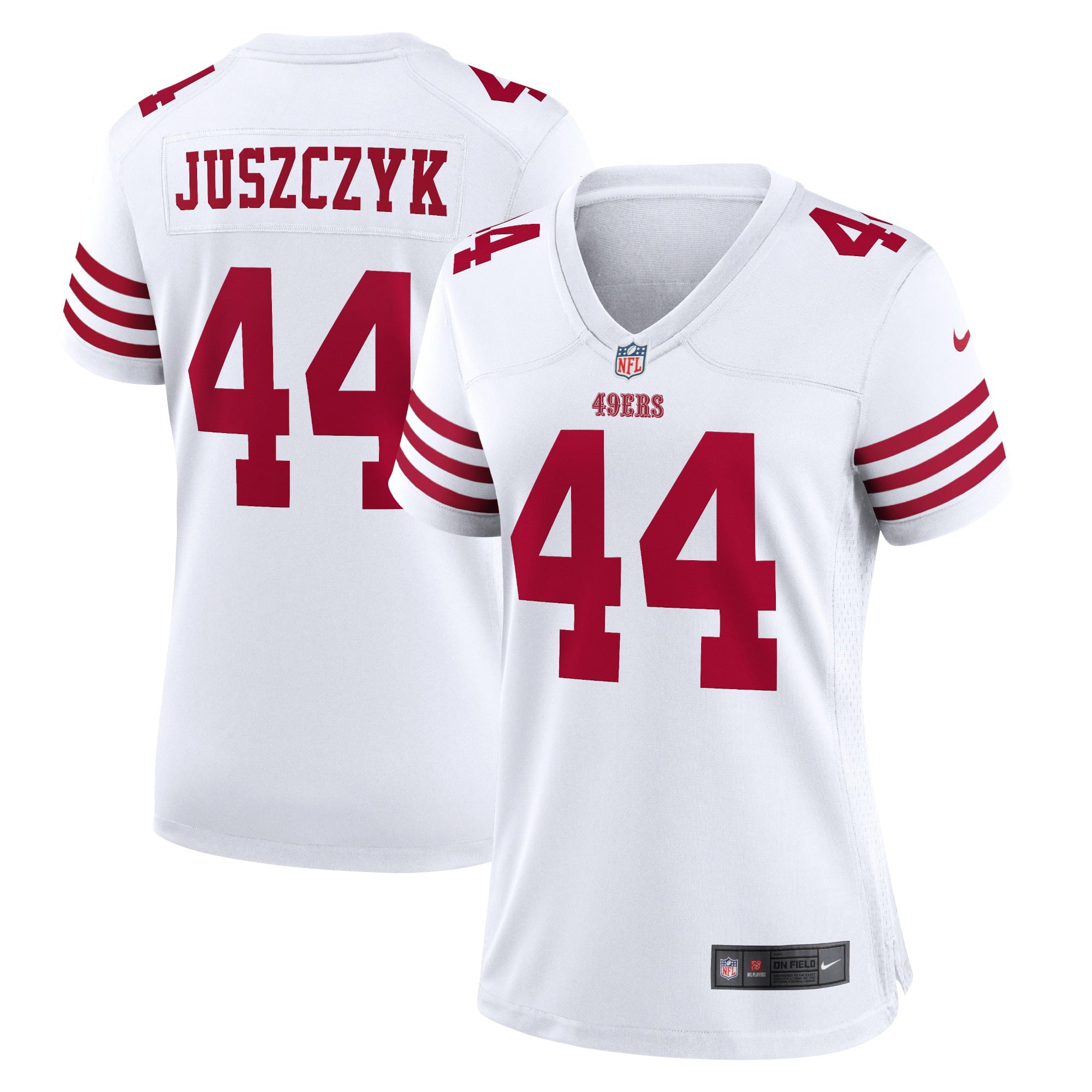 Women s Nike Kyle Juszczyk White San Francisco 49ers Player Game Jersey
