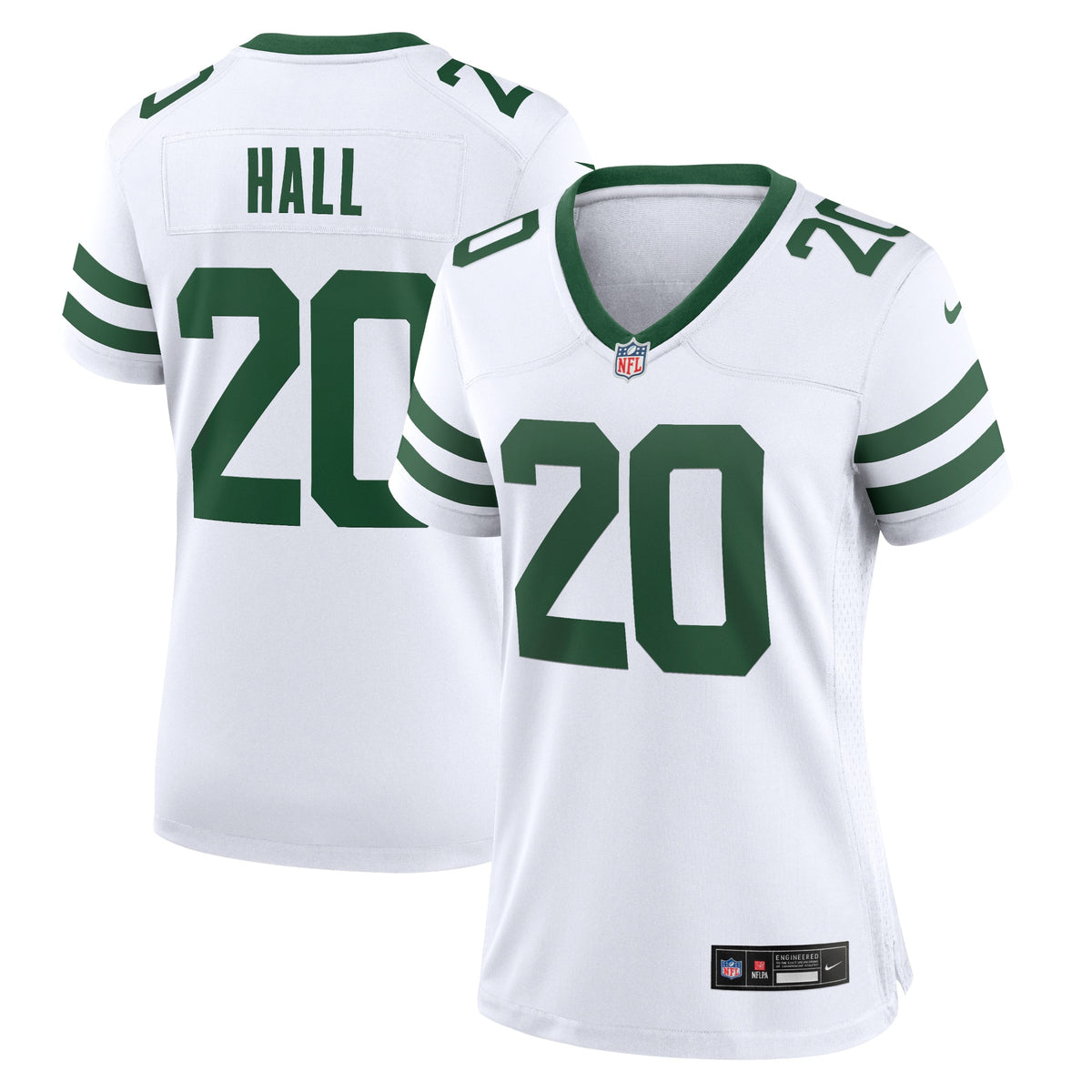 Breece Hall New York Jets Nike Women s Player Jersey   White