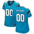 Carolina Panthers Nike Women s Alternate Custom Game Jersey   Blue