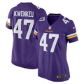 William Kwenkeu Minnesota Vikings Nike Women s Home Game Player Jersey   Purple