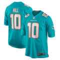 Tyreek Hill Miami Dolphins Nike Game Jersey   Aqua
