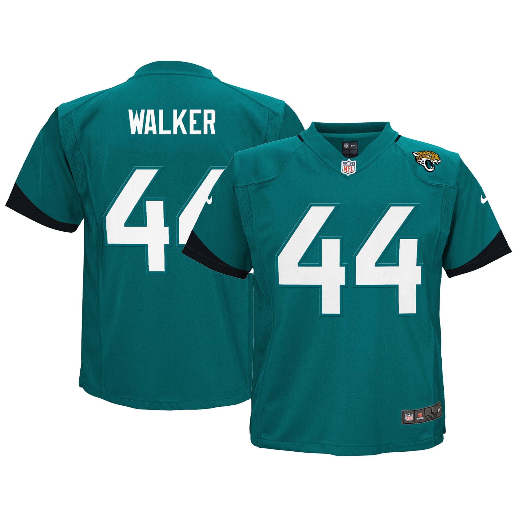 Travon Walker Jacksonville Jaguars Nike Toddler Game Jersey   Teal