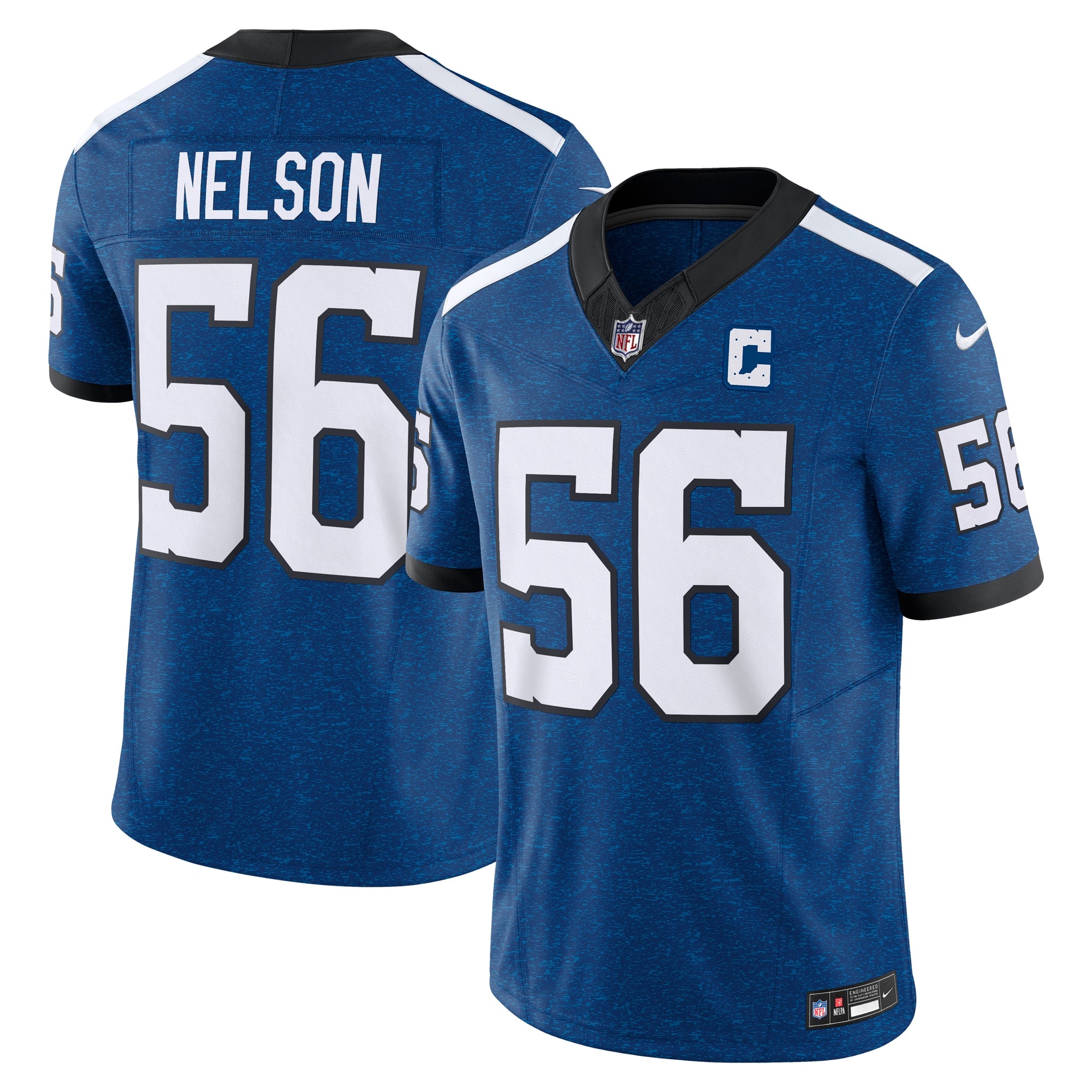 Quenton Nelson Indianapolis Colts Nike Vapor F.U.S.E. Limited Jersey   Blue