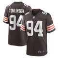 Dalvin Tomlinson Cleveland Browns Nike Game Player Jersey   Brown