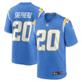 Men s Nike Darrius Shepherd Powder Blue Los Angeles Chargers  Game Jersey