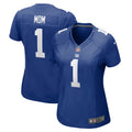Number 1 Mom New York Giants Nike Women s Game Jersey Royal
