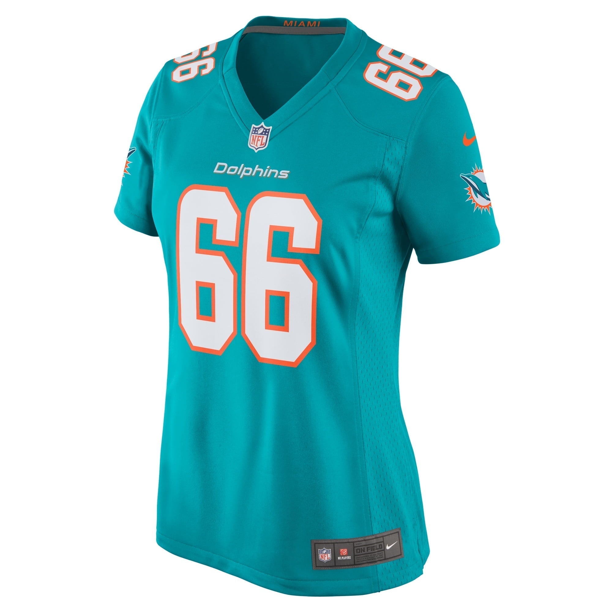 Women s Nike Lester Cotton Sr. Aqua Miami Dolphins Home Game Player Jersey