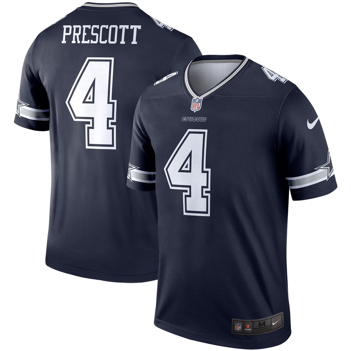 Dak Prescott Dallas Cowboys Nike Legend Player Jersey   Navy