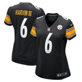 Pressley Harvin III Pittsburgh Steelers Nike Women s Game Jersey   Black