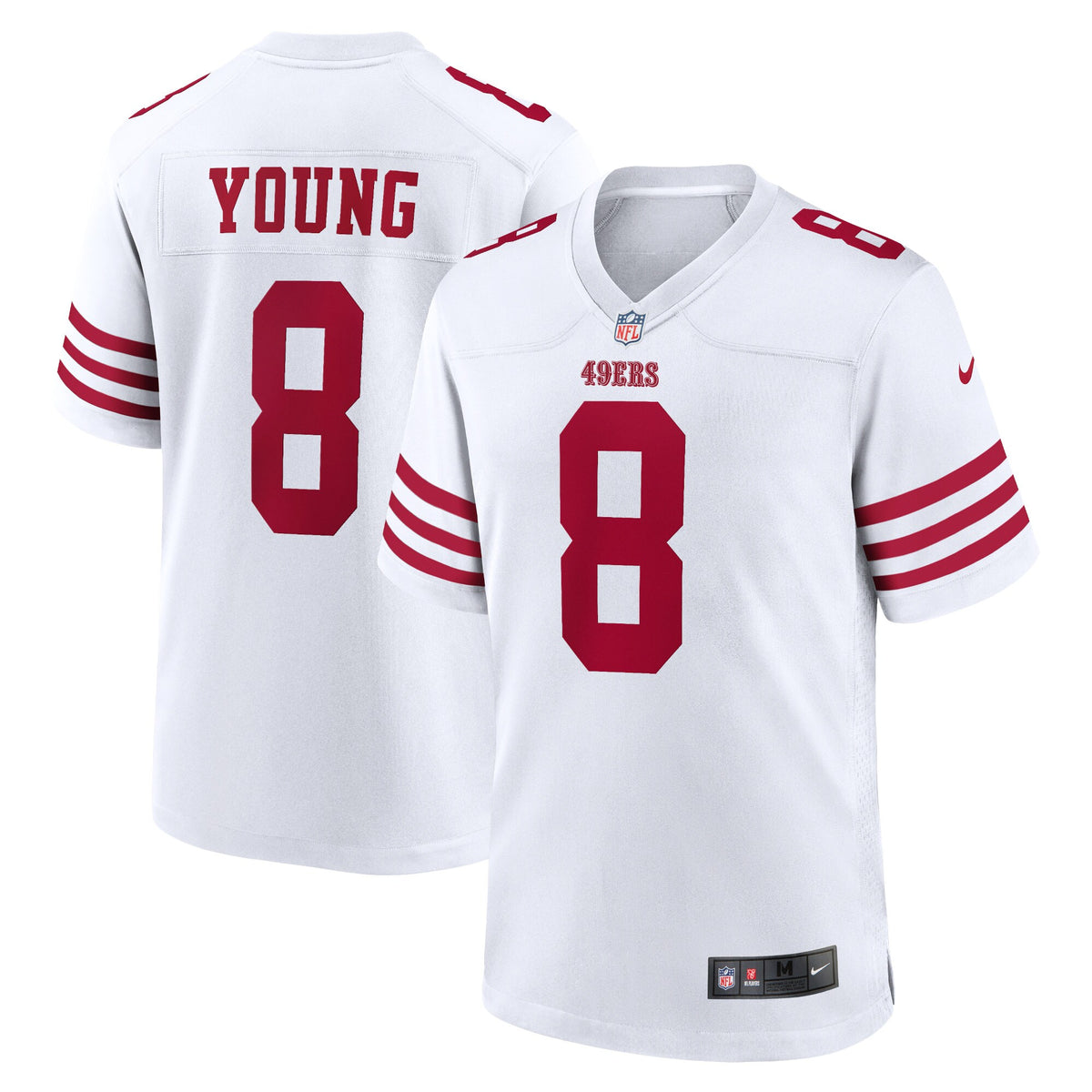 Steve Young San Francisco 49ers Nike Retired Player Game Jersey   White