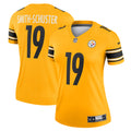 JuJu Smith-Schuster Pittsburgh Steelers Nike Women s Inverted Legend Jersey   Gold