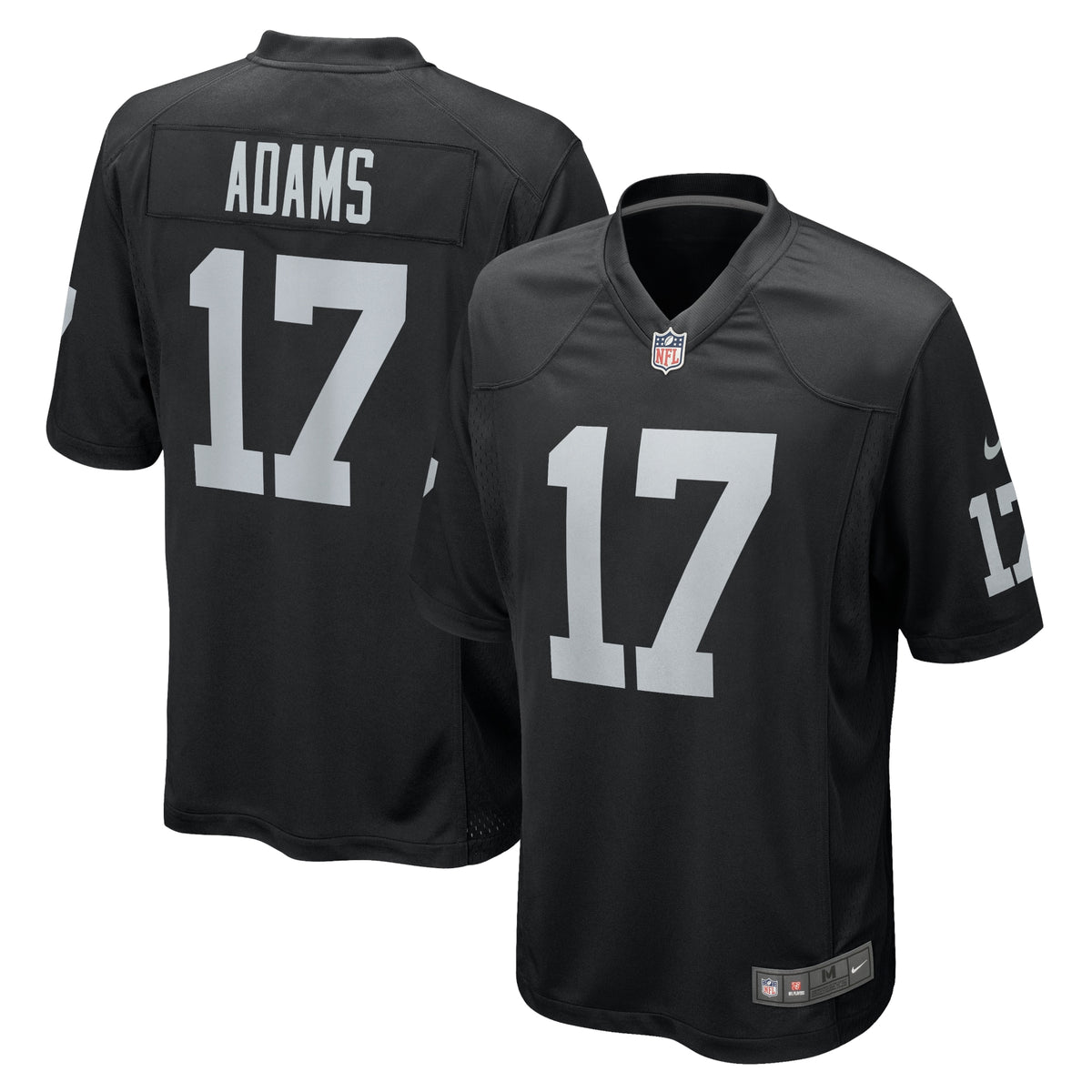 Davante Adams Las Vegas Raiders Nike Youth Game Jersey   Black