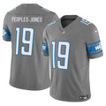 Men s Detroit Lions  Donovan Peoples-Jones Gray 2023 Vapor Untouchable Limited  Stitched Jerseys
