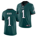 Youth Philadelphia Eagles Jalen Hurts Vapor Jersey   Green