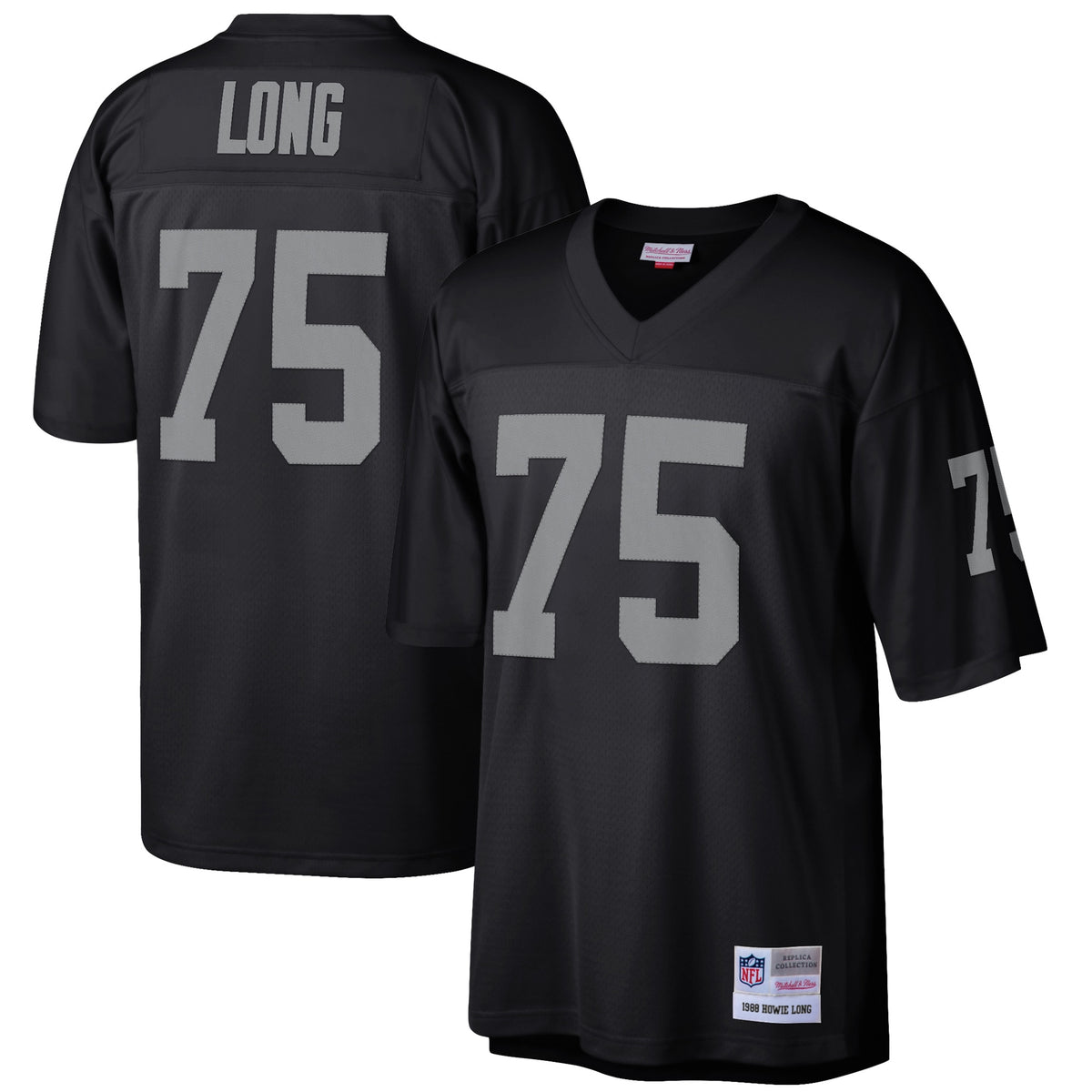 Howie Long Las Vegas Raiders Mitchell   Ness Retired Player Legacy Replica Jersey   Black
