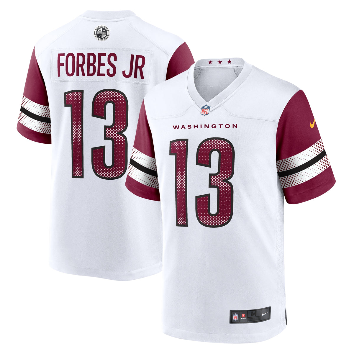 Emmanuel Forbes Jr. Washington Commanders Nike Away Game Jersey   White