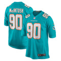 Men s Nike RJ McIntosh Aqua Miami Dolphins Home Game Player Jersey