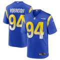 Men s Nike A Shawn Robinson Royal Los Angeles Rams Game Jersey
