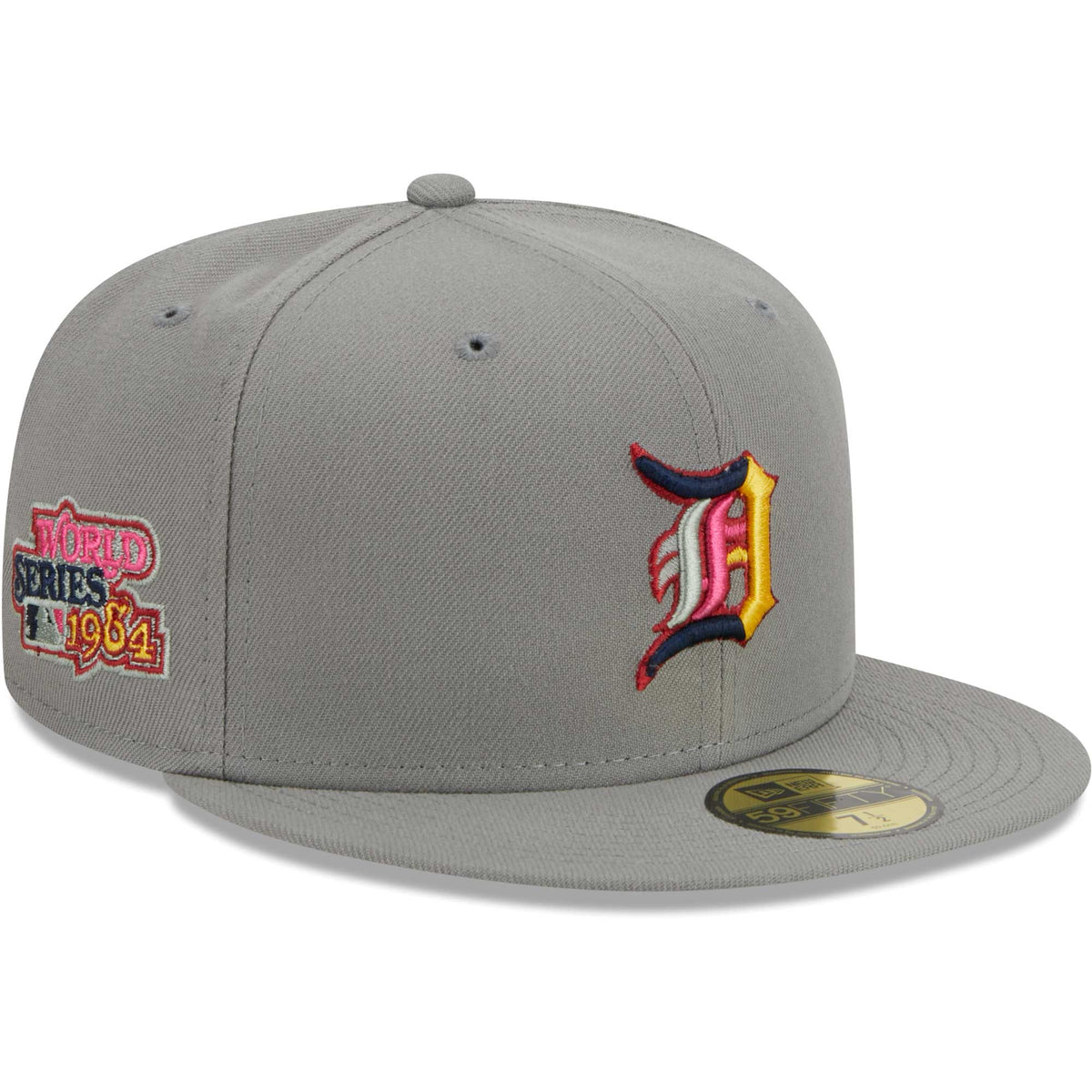 Detroit Tigers New Era Color Pack 59FIFTY Fitted Hat - Gray