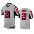 Men s Atlanta Falcons Deion Sanders Inverted Legend Jersey   Silver/Red